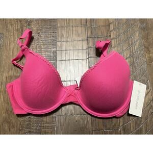On Gossamer Bra Pink Convertible T-shirt Bra 34B NWT Adjustable Straps